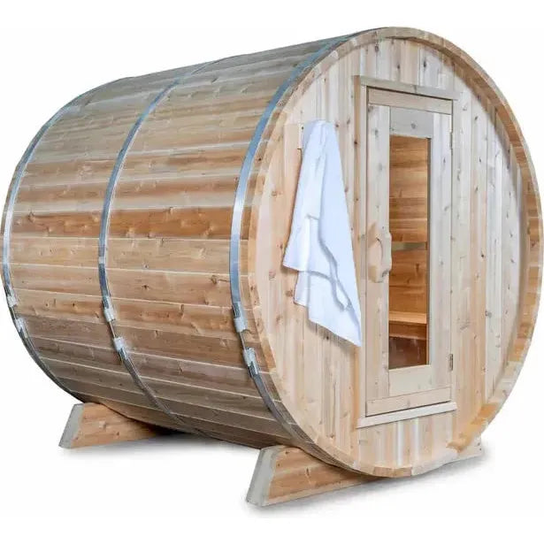 Dundalk Canadian Timber Harmony 4 Person White Cedar Sauna CTC22W