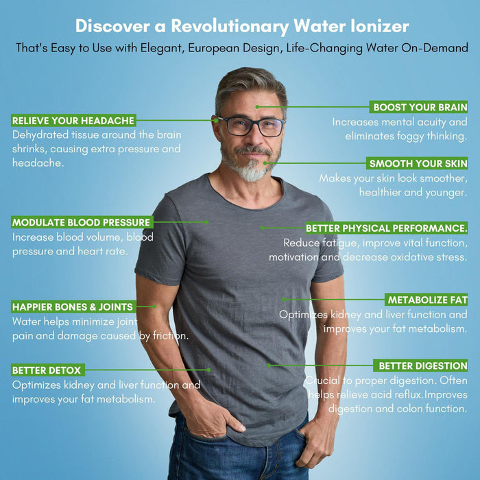 Delphi H2 Undersink Water Ionizer