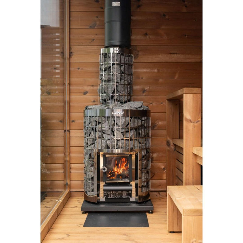 ThermaSol Nordic Dawn Sauna Cabin Fully Assembled Outdoor Sauna, Nordic Pine