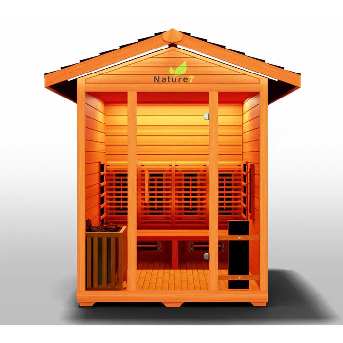 Medical Nature 7 V2 Outdoor Hybrid Sauna