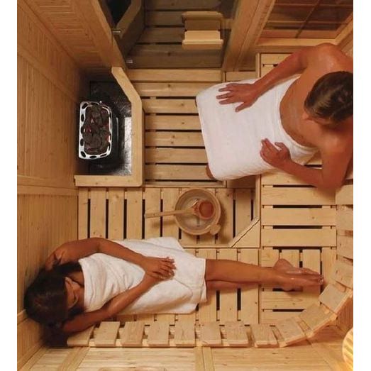 Solace 2-Person Traditional Barrel Sauna