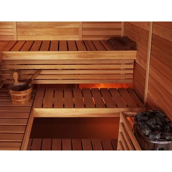 Solace 2-Person Traditional Barrel Sauna