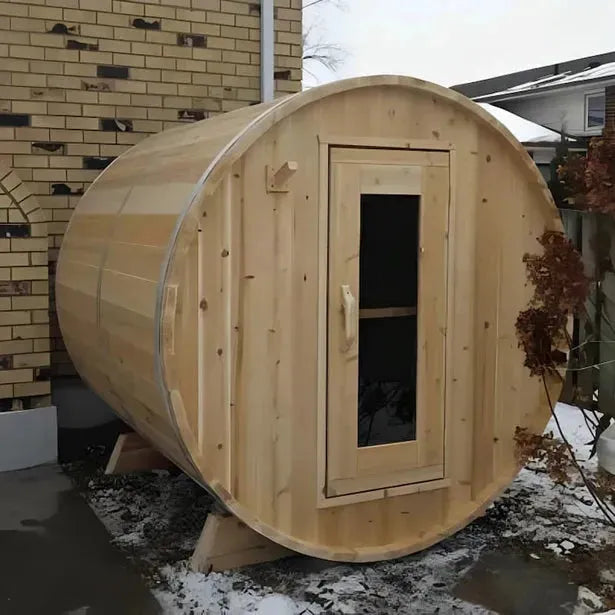 Dundalk Canadian Timber Harmony 4 Person White Cedar Sauna CTC22W
