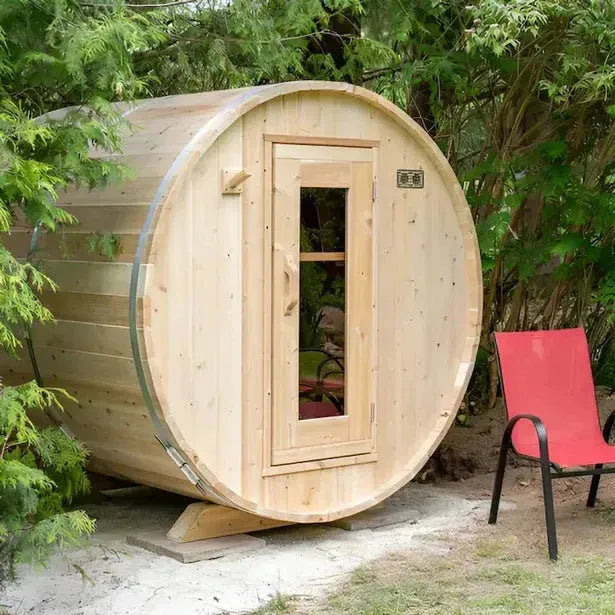 Dundalk Canadian Timber Harmony 4 Person White Cedar Sauna CTC22W