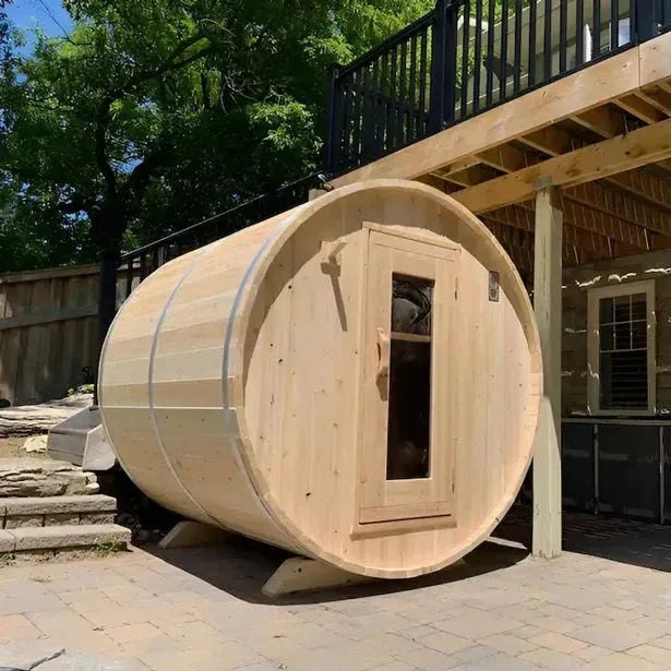 Dundalk Canadian Timber Harmony 4 Person White Cedar Sauna CTC22W