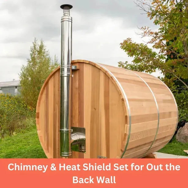 Dundalk Canadian Timber Harmony 4 Person White Cedar Sauna CTC22W