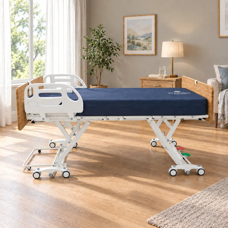 Emerald Supply Infinity Hi-Low Full Electric Hospital Homecare Bed 650lbs Capacity