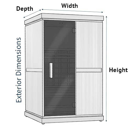 Finnmark FD-2 2-Person Full Spectrum Indoor Infrared Sauna