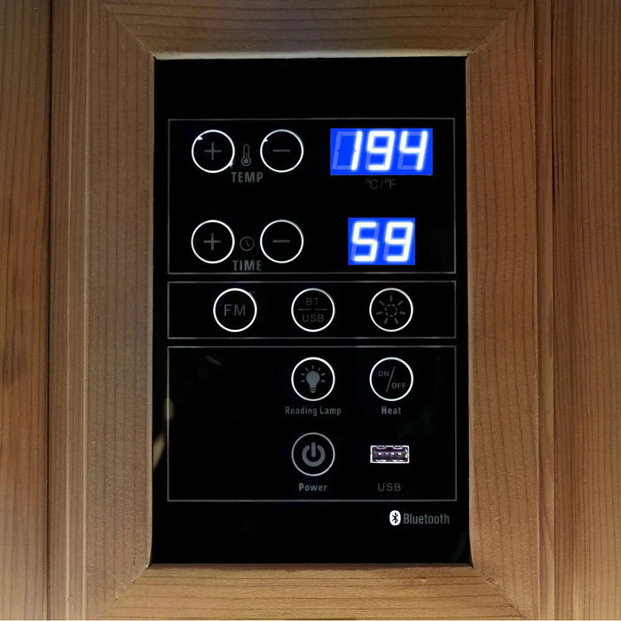 Revive 6 Person Traditional Sauna & Inflatable Barrel Plunge