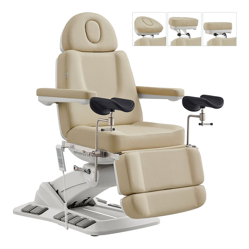 DIR Geneva 4-Motor OB/GYN Exam Table with Stirrups