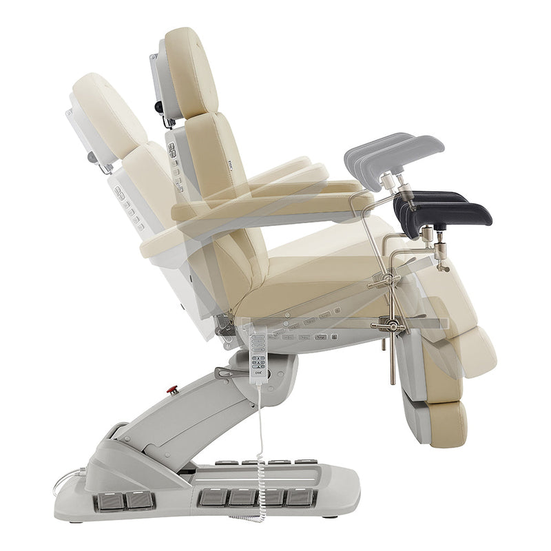 DIR Geneva 4-Motor OB/GYN Exam Table with Stirrups