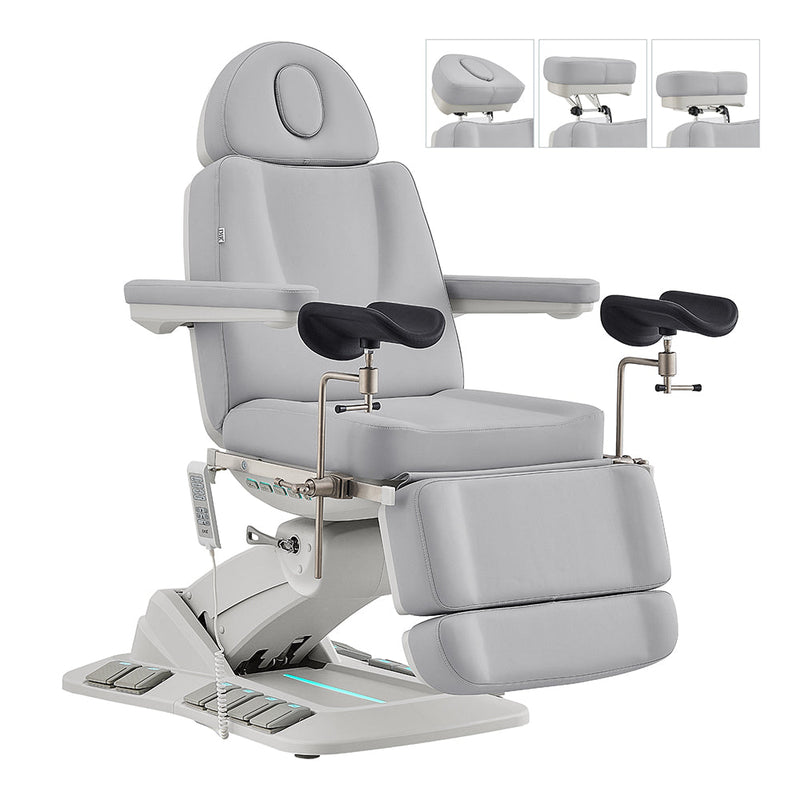 DIR Geneva 4-Motor OB/GYN Exam Table with Stirrups