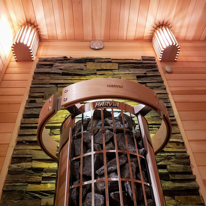 Harvia Cilindro PC60E Cilindro Half Series 6kW Sauna Heater
