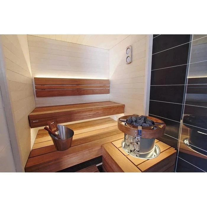 Harvia Cilindro PC90 9 kW Electric Sauna Heater w/ Built-In Controls