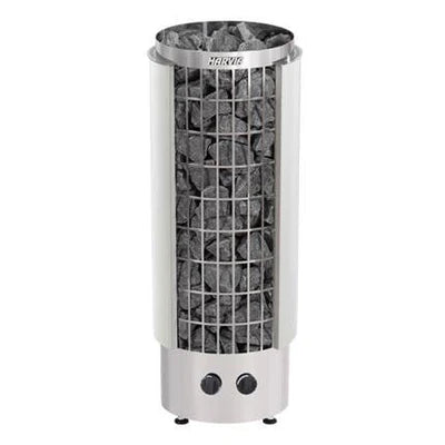 Harvia Cilindro PC80 8 kW Electric Sauna Heater w/ Built-In Controls
