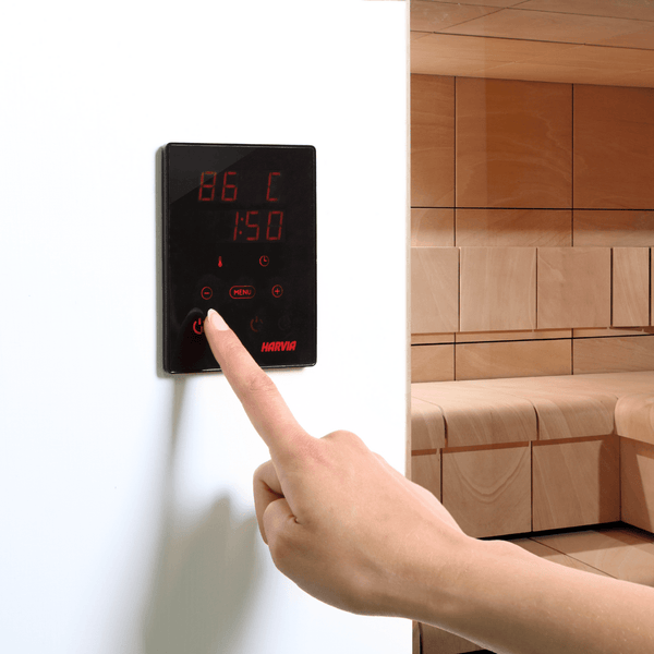 Harvia KIP45B 4.5 kW Electric Sauna Heater w/ Built-in Controls