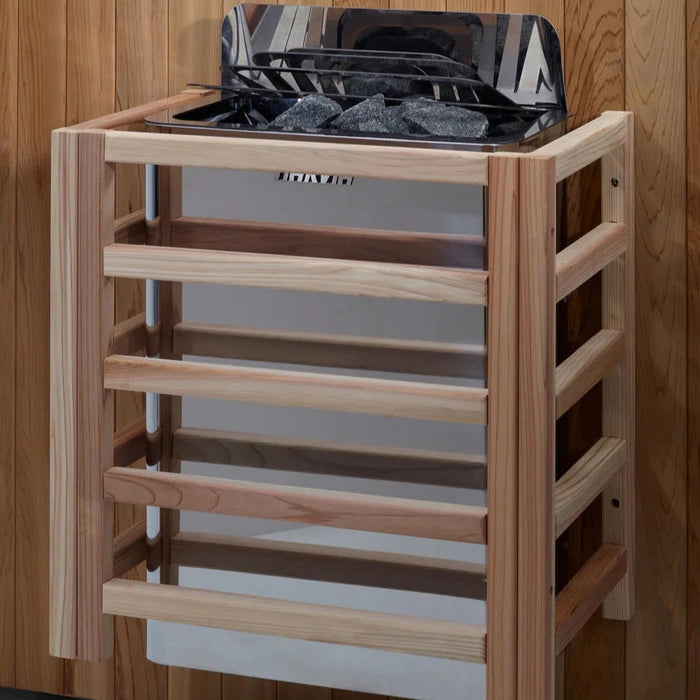 Harvia The Wall SWS80 The Wall Series 8kW Sauna Heater, Stainless Steel