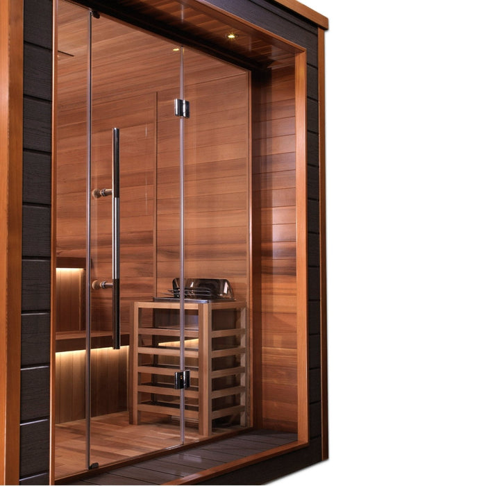Harvia The Wall SWS80 The Wall Series 8kW Sauna Heater, Stainless Steel