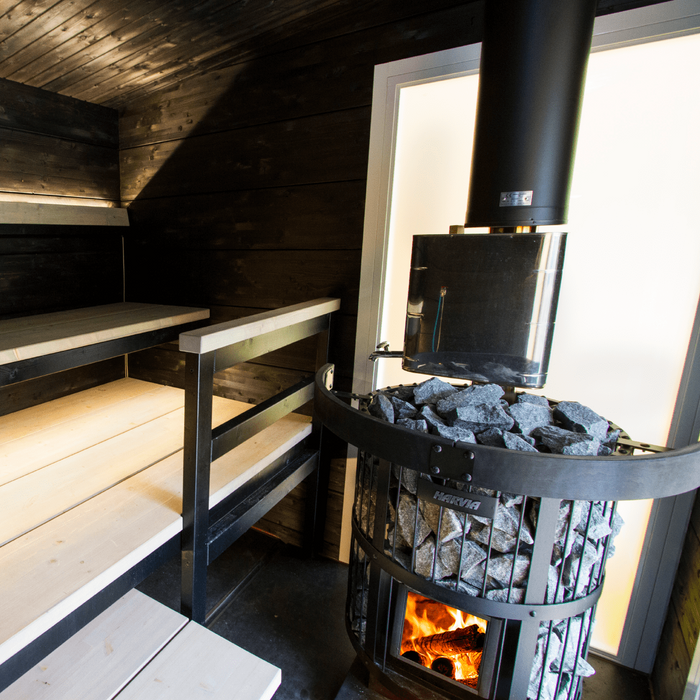 Harvia Legend 150 Wood-Burning Sauna Stove Package, 16kW