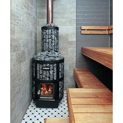 Harvia Legend 150 Wood-Burning Sauna Stove Package, 16kW