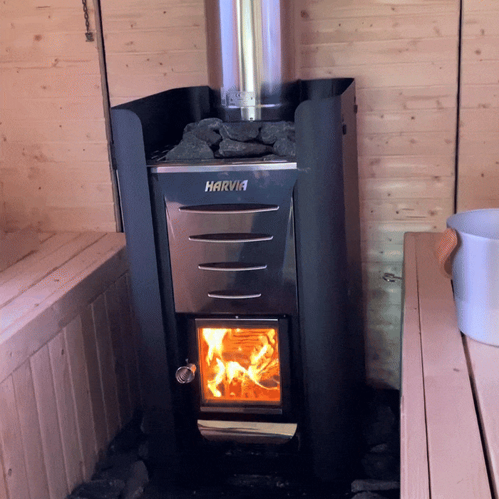 Harvia PRO 36 PRO Series 31kW Sauna Wood-Burning Stove