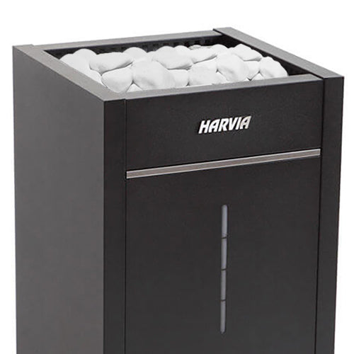 Harvia Decorative White Sauna Heater Stones, Rounded, 5-10cm