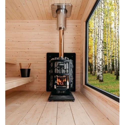 Harvia Protective Bedding SM for Harvia Sauna Stoves, Black