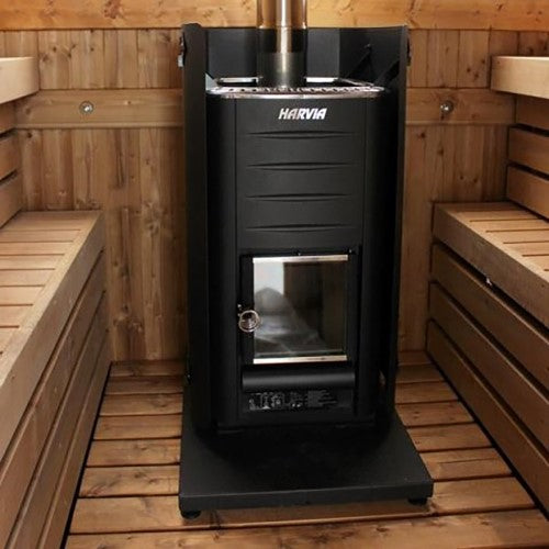 Harvia Protective Bedding for Harvia Sauna Stoves, Black, LG