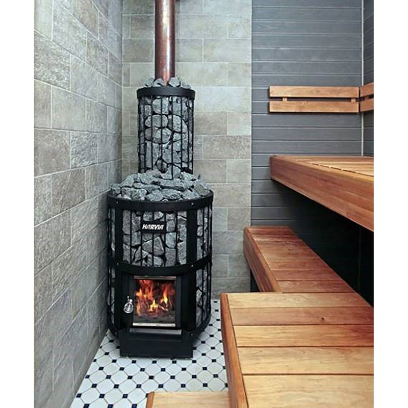 Harvia Legend 150 SL Legend Series 16.0kW Wood Sauna Stove w/Ext. Feed