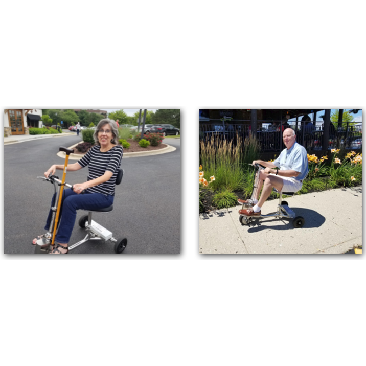 HandyScoot Lightweight Travel Mobility Scooter