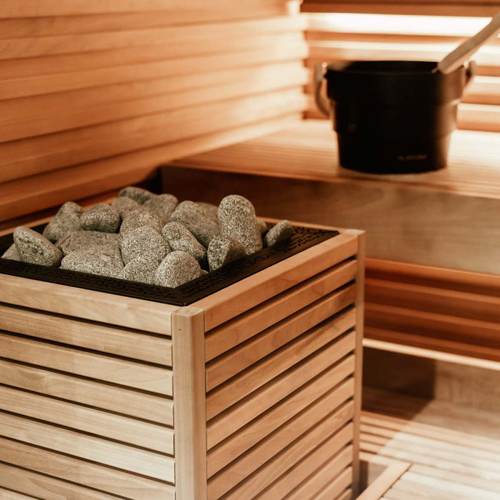 HUUM CORE Alder Pkg CORE Series Sauna Heater Package, Alder Wood Exterior, Up to 10.5kW
