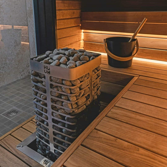 HUUM STEEL 9.0STU Pkg STEEL Series 9.0kW Sauna Heater Package