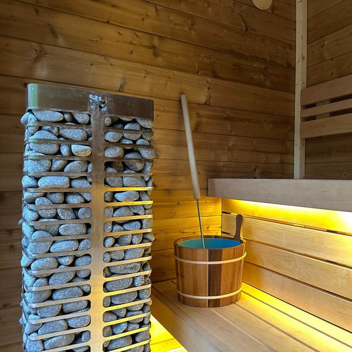 HUUM 6.0STU STEEL Series 6.0kW Sauna Heater Package