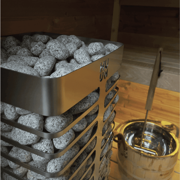 HUUM 6.0STU STEEL Series 6.0kW Sauna Heater Package