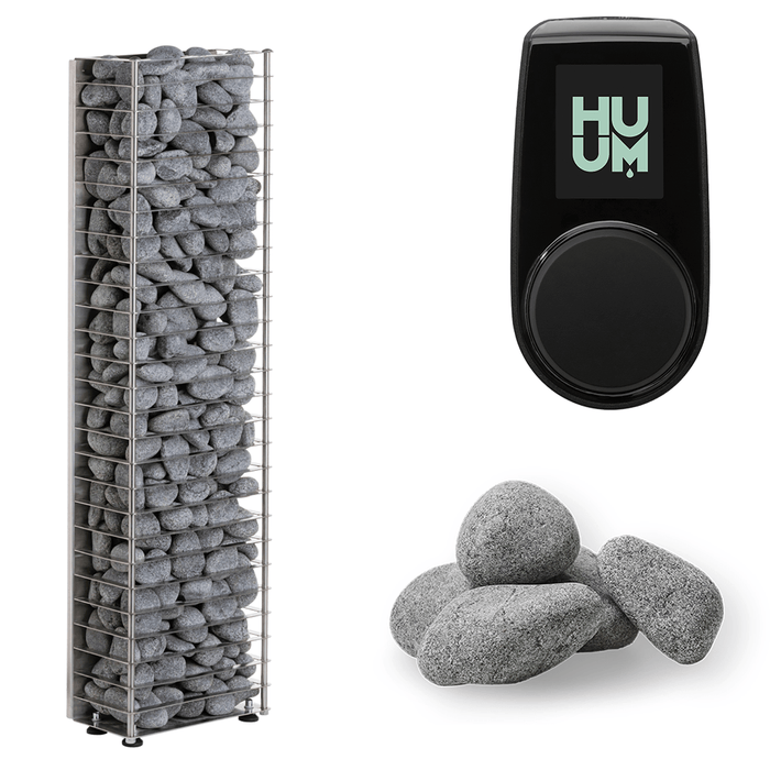 HUUM CLIFF Mini 4STU Pkg CLIFF Mini Series 4kW Sauna Heater Package