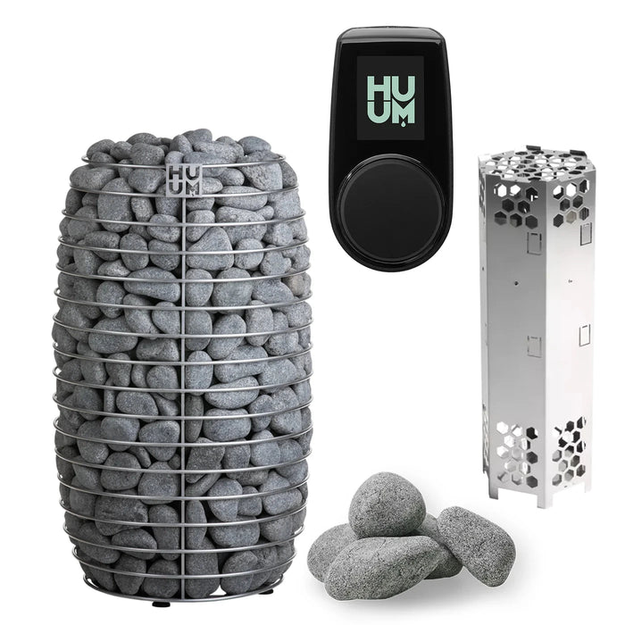 HUUM HIVE Mini 9STU Pkg HIVE Mini Series 9.0kW Sauna Heater Package