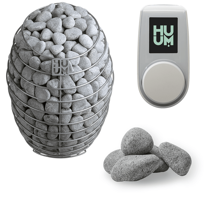 HUUM DROP 7STU Pkg DROP Series 7.5kW Sauna Heater Package