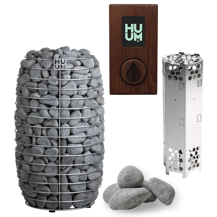 HUUM HIVE Mini 9STU Pkg HIVE Mini Series 9.0kW Sauna Heater Package