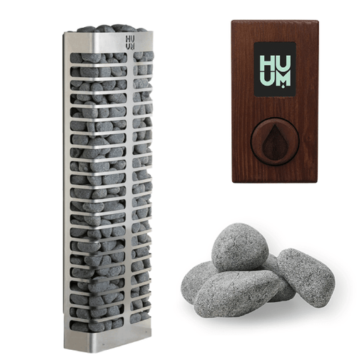 HUUM STEEL Mini 3.5STU Pkg STEEL Mini Series 3.5kW Sauna Heater Package