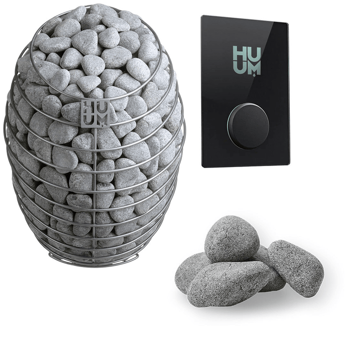 HUUM DROP 7STU Pkg DROP Series 7.5kW Sauna Heater Package