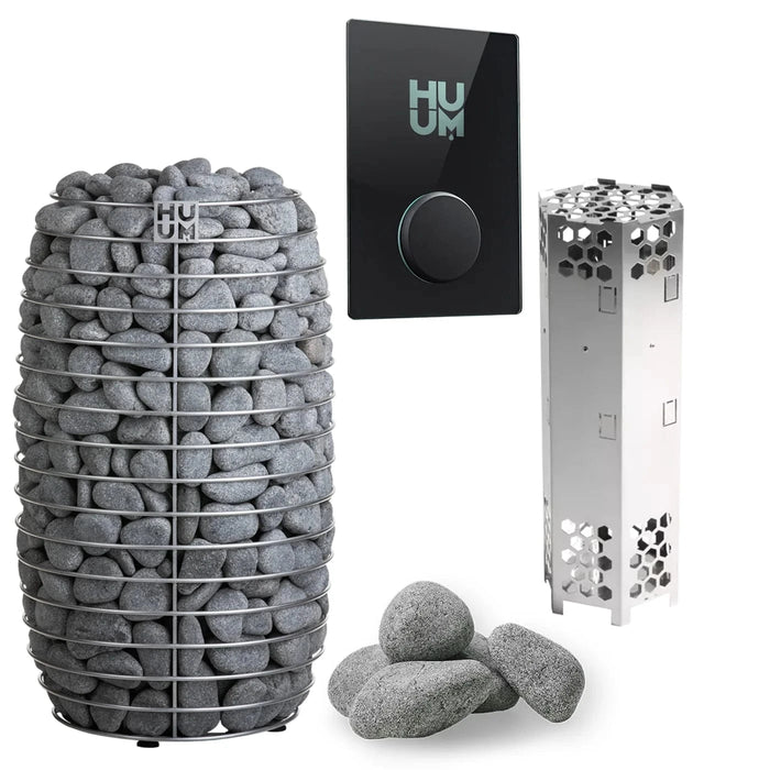 HUUM HIVE Mini 6STU Pkg HIVE Mini Series 6.0kW Sauna Heater Package