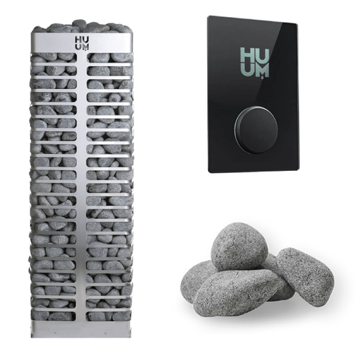 HUUM 6.0STU STEEL Series 6.0kW Sauna Heater Package