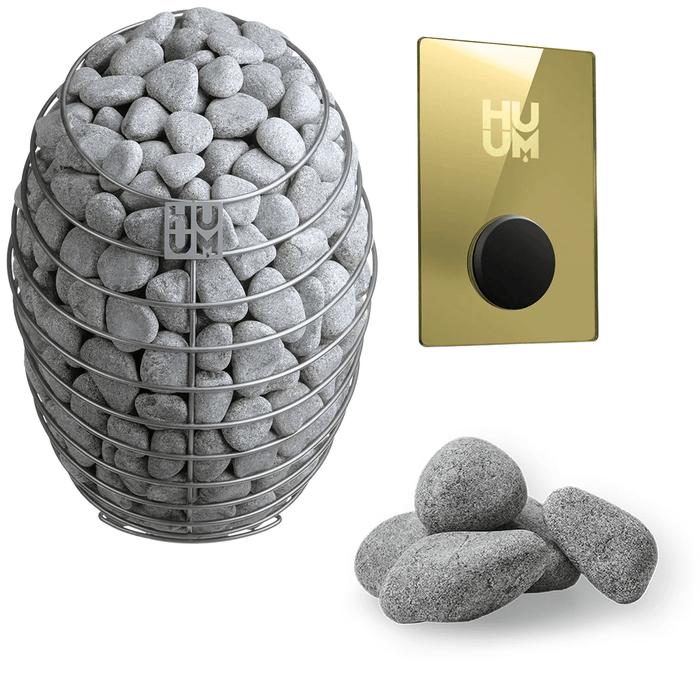HUUM DROP 7STU Pkg DROP Series 7.5kW Sauna Heater Package