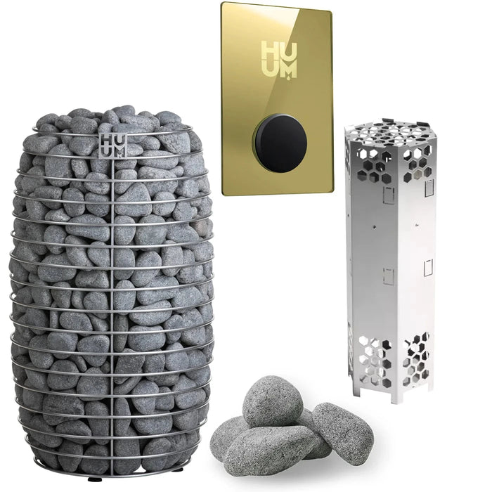 HUUM HIVE Mini 6STU Pkg HIVE Mini Series 6.0kW Sauna Heater Package