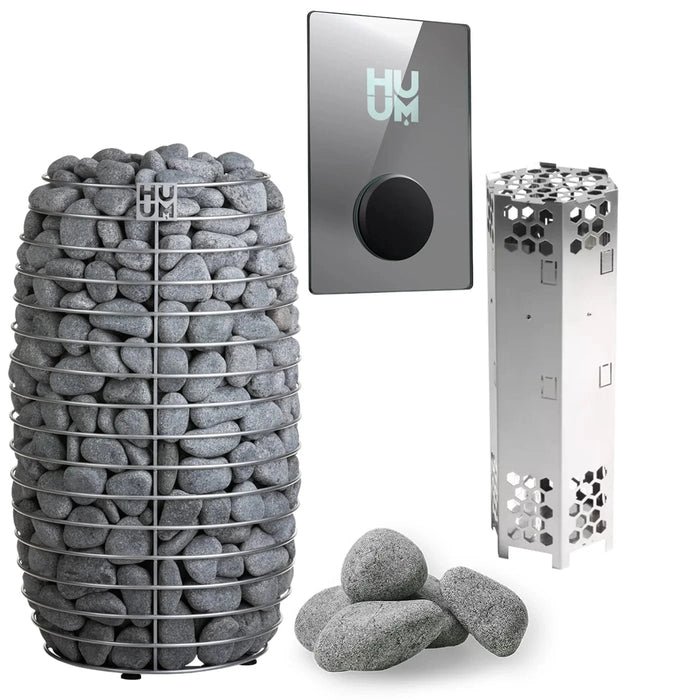 HUUM HIVE Mini 6STU Pkg HIVE Mini Series 6.0kW Sauna Heater Package