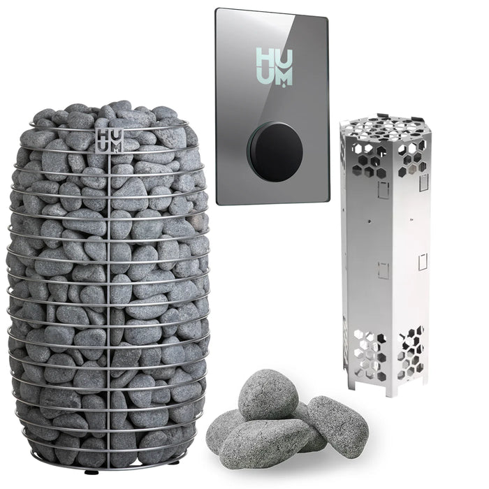 HUUM HIVE Mini 9STU Pkg HIVE Mini Series 9.0kW Sauna Heater Package