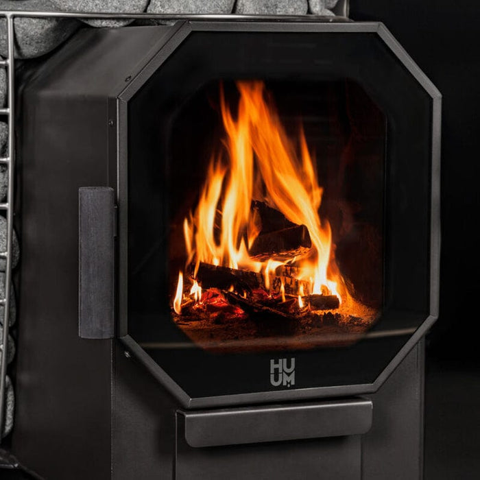HUUM HIVE Flow Mini Wood-Burning Sauna Stove, 8.5kW