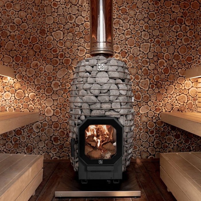 HUUM HIVE Flow Wood-Burning Sauna Stove, 9.8kW