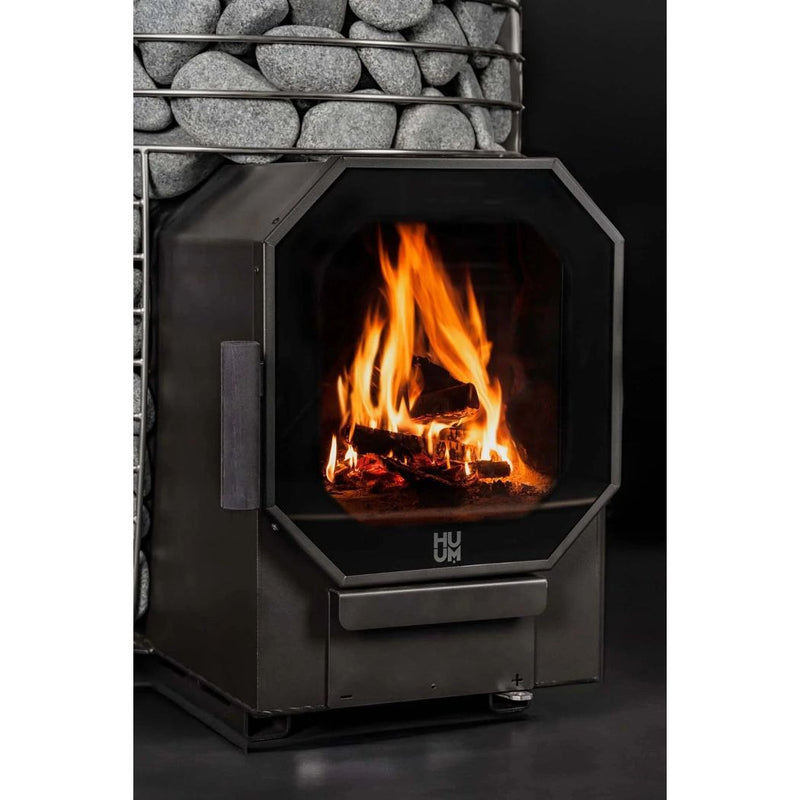 HUUM HIVE Flow Wood-Burning Sauna Stove, 9.8kW
