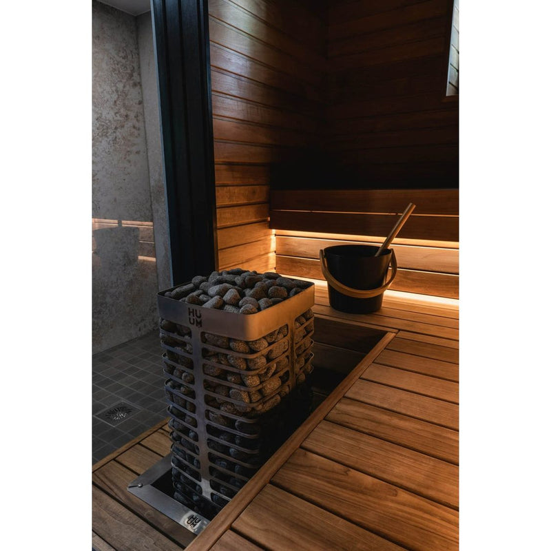 HUUM STEEL 10.5STU Pkg STEEL Series 10.5kW Sauna Heater Package